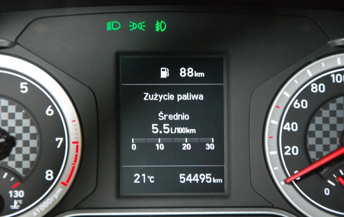Hyundai i20 cena 63900 przebieg: 54000, rok produkcji 2021 z Bytom małe 704